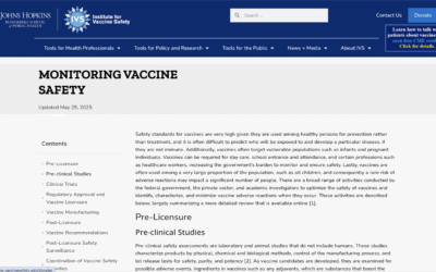 Monitoring Vaccine Safety